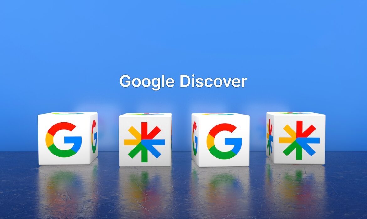 google discover., Google Services 3D Visual Presentation